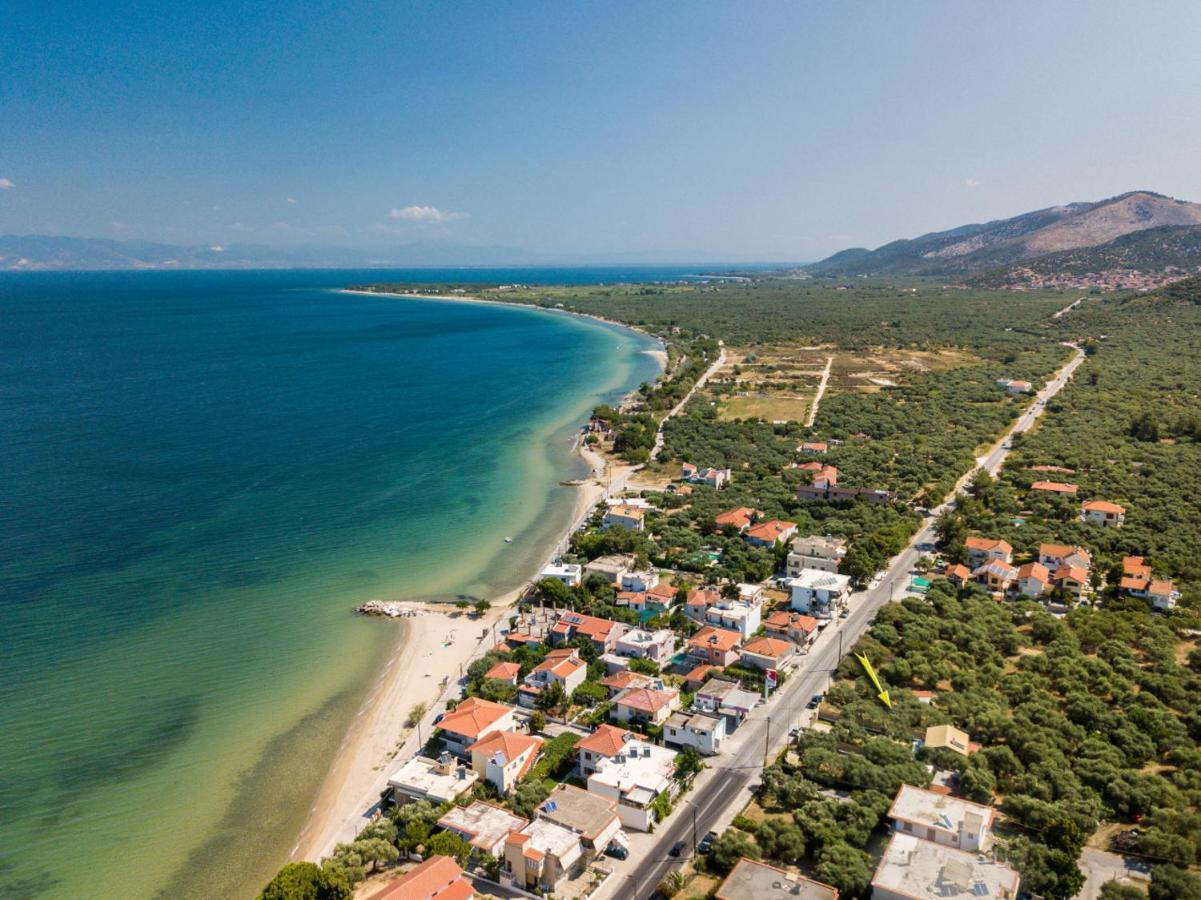 Villa 4 you iliopetra Skala Sotiros Esterno foto